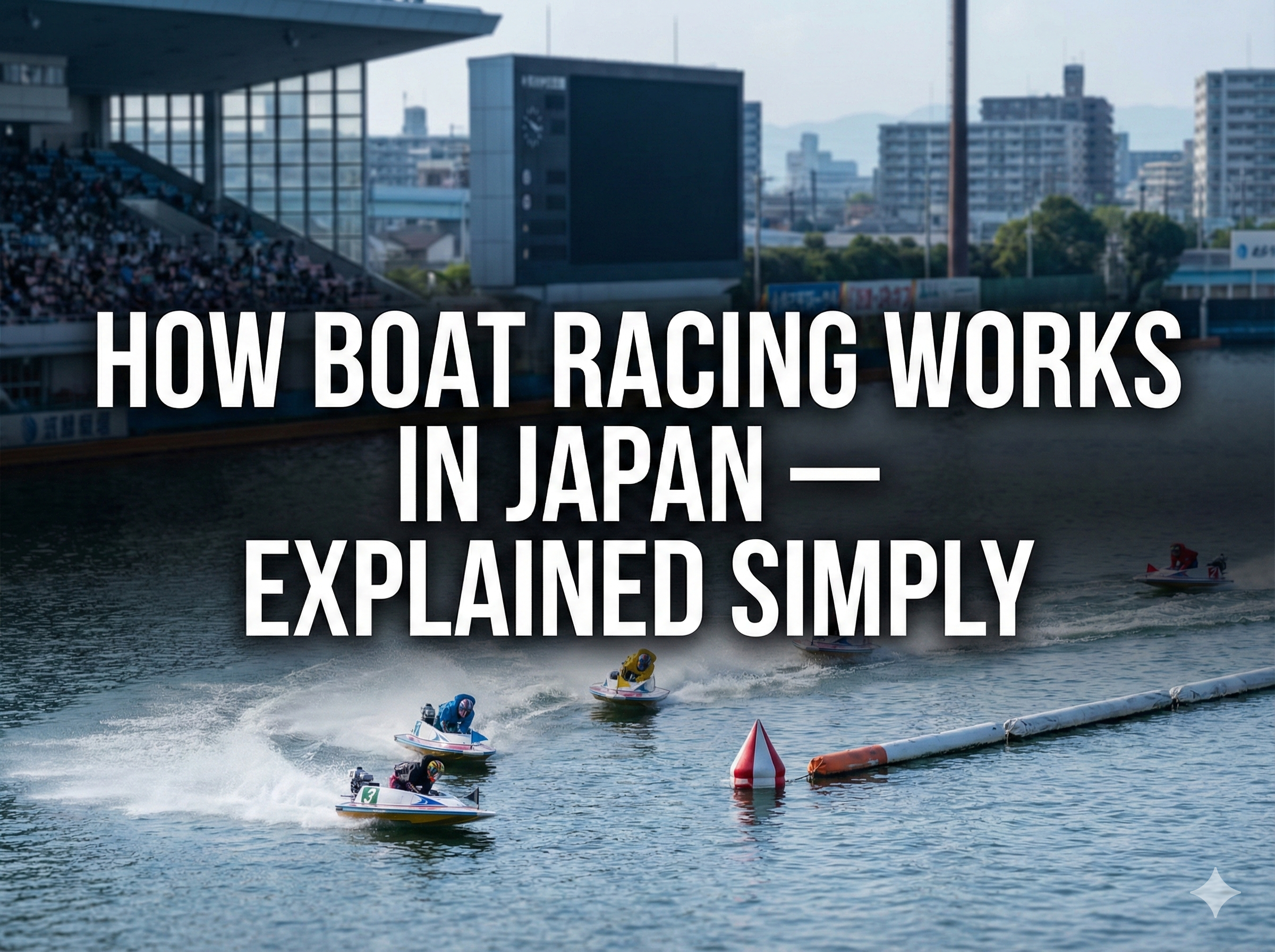 How Boat Racing Works in Japan — Explained Simply
