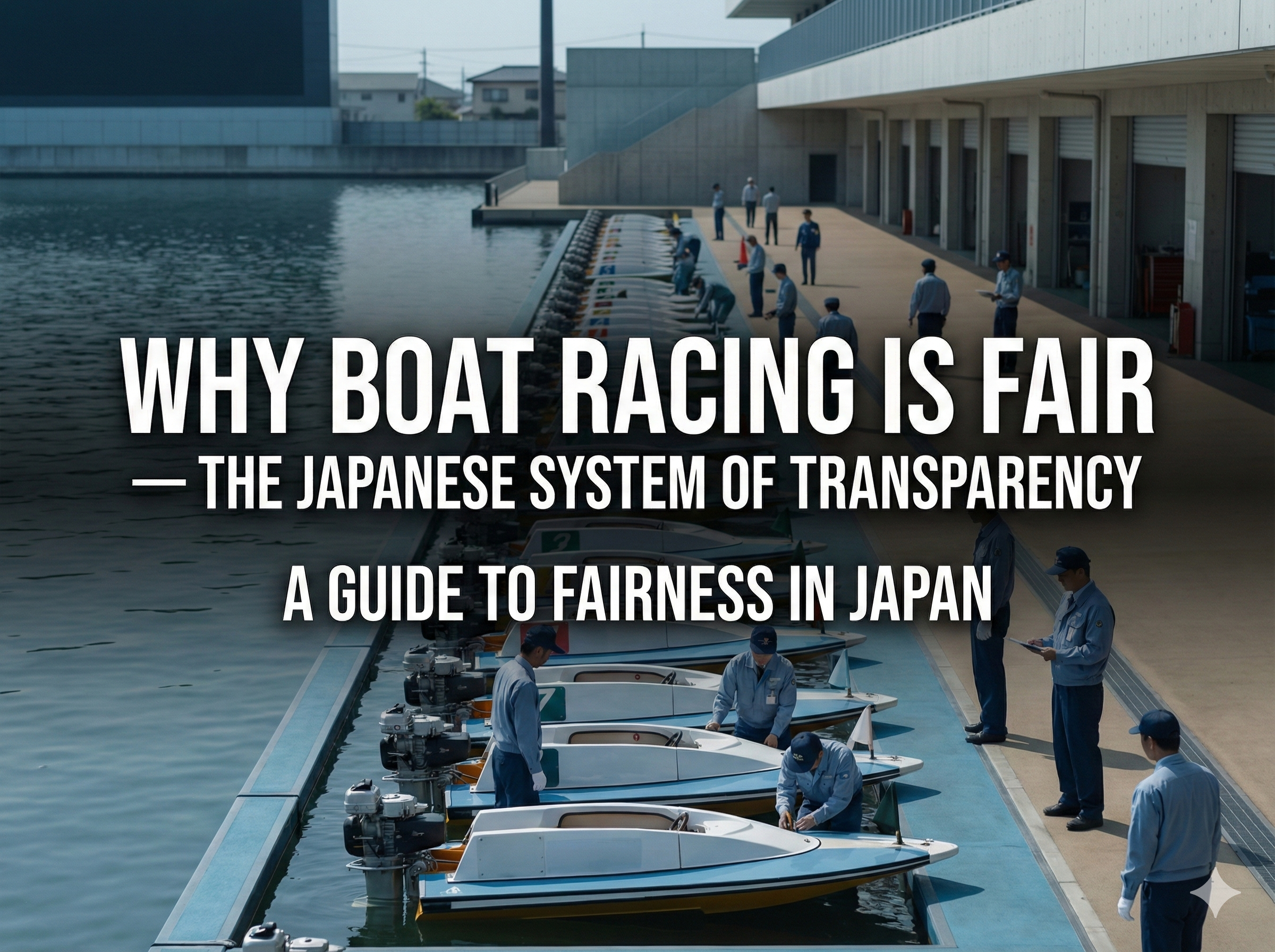 Why Boat Racing Is Fair — The Japanese System of Transparency